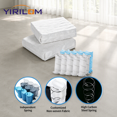 90gsm Fabric Wrapped Pocket Coil Inner Spring for Sofa Cushion Replacement with Free Sample for Importers