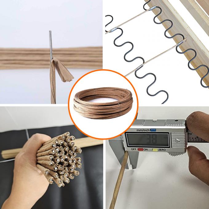 Möbelpapier überzogen Draht 1.6/1.8/2.0mm Für Sofa 6