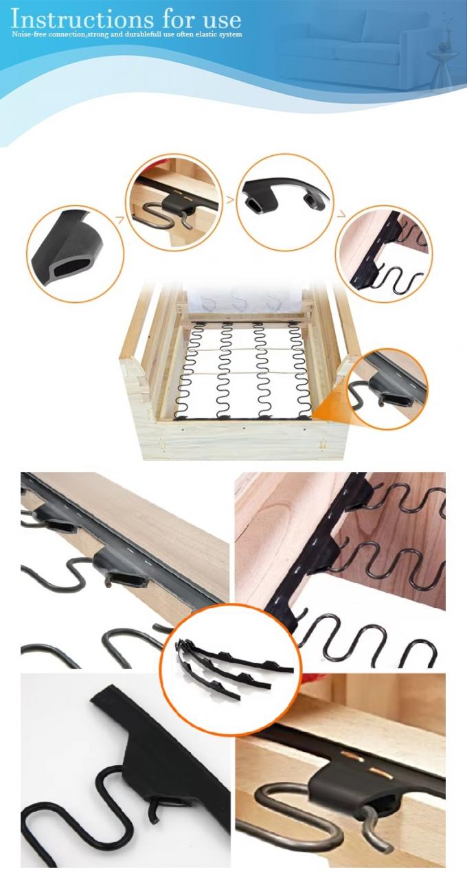 Gro&szlig;handel M&ouml;belzubeh&ouml;r Sofarahmen Befestigungsplatten f&uuml;r Zigzag-Fl&uuml;gel 4