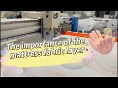 Hochdichte 30D-Polyester 3cm Dicke Strickgewebe für Bettmatratzen