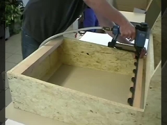 Sofa -Plastikfixier -Clip -Streifen