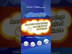 Großhandel angepasste Taschenspulverquellen mit nicht gewebtem Stoff für Sofa