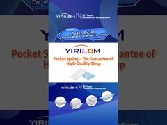 Individuelle Matratze 5 Zonierte Taschenspule Feder-Einheit für Matratze