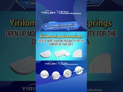 Hochwertige Taschenfeder 4 Zoll Höhe Innenfeder für Sofa Sitzkissen