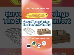 OEM Zig Zag Möbelquellen Stahlpolster Sofaquellen