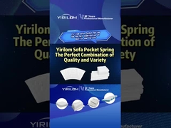 Taschenfederhersteller Custom Good 1.8mm Kissen Taschenfeder für Sofa Fabrik