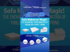 Maß 4 Zoll Höhe Sofa Tasche Feder Tasche Feder für Sofa Kissen