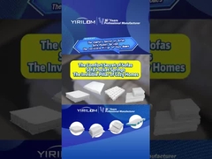 Komprimierter 45*45*10cm Sofa-Taschenfederkern Taschenfederkern-Sofakissen