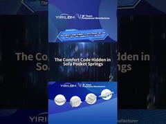 Günstiger Preis 20*20*4 Zoll Sofakissen mit Taschenfederkern für die Sofaproduktion