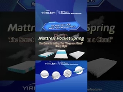 Billiges hochwertiges Pocket Spring Lieferant / Spring Matratze Pocket / Pocket Coil Spring Unit