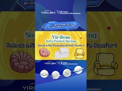 1.8mm 2.0mm Drahtdurchmesser Taschenfederkern Sofakissen