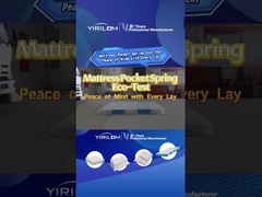 Billigere Herstellung 10 Zoll 3 Zone Pocket Spring Coils für Matratze