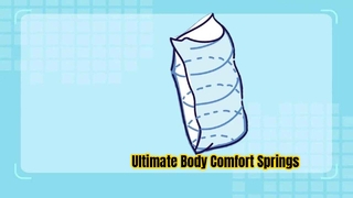 Taschenfedern zur gezielten Körperunterstützung